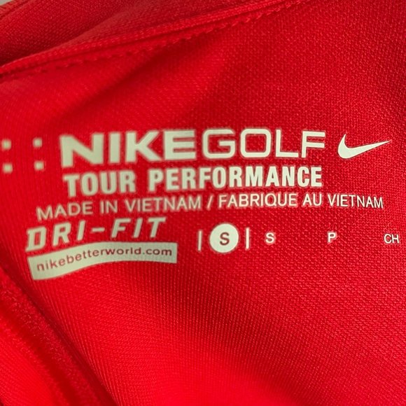 University of Georgia Golf polo Sz S Nike tour performance dri-fit - Picture 6 of 7
